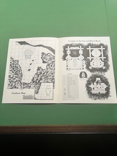 AD&D RPGA 1 RAHASIA VERY RARE MODULE GREAT CONDITION - Picture 3 of 5