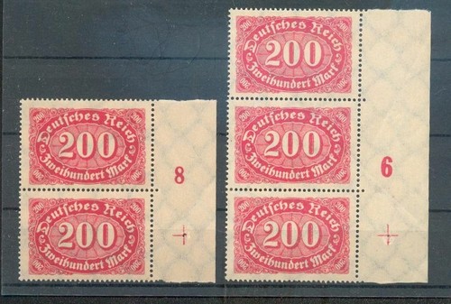 Dr-Infla Plate Number 248 6+8 MNH Mint (70019