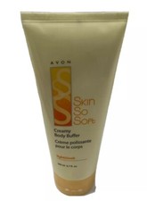 Avon Skin so soft creamy body buffer Lotion Light  Lush 6.7 fl oz