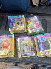 5 NOS Scooby Doo Villains Phantom Creepy Series Action Figures on card c2001