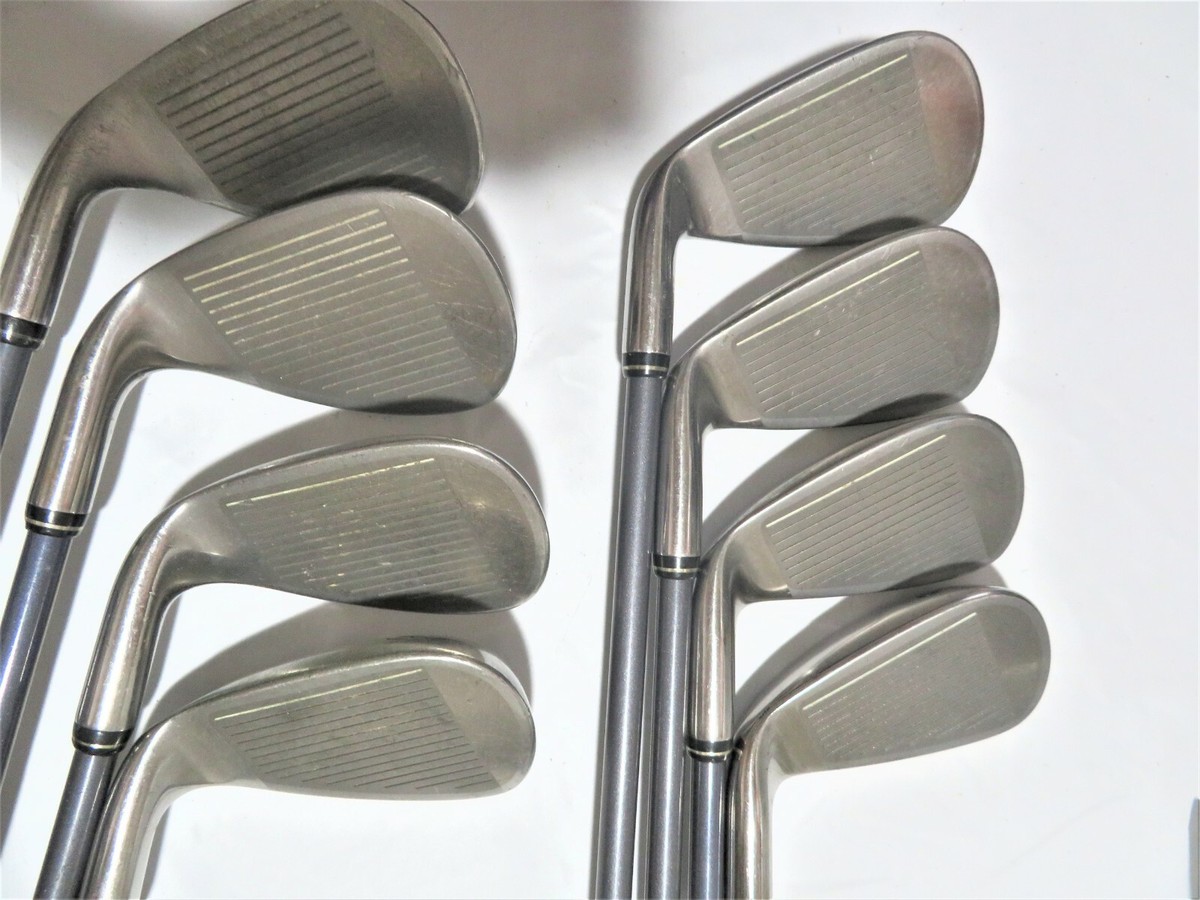 Ladies DUNLOP XXIO MP300 8pc L-flex CAVITY BACK IRONS SET Ladies DUNLOP XXIO MP300 8pc L-flex CAVITY BACK IRONS SET