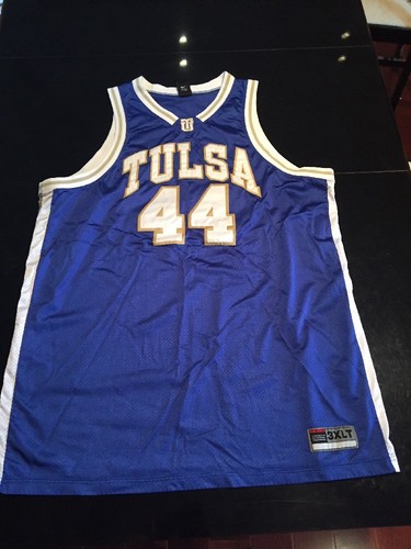 Game Worn Used Tulsa Golden Hurricane Basketball Jersey #44 Size 3XL Cardwell - Picture 1 of 4