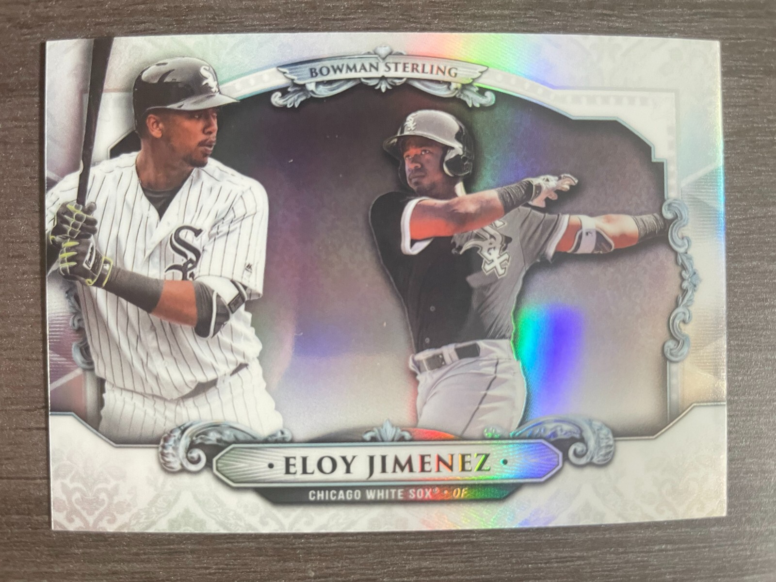 2018 Bowman Chrome Eloy Jimenez Sterling Continuity Refractor #BS-EJ