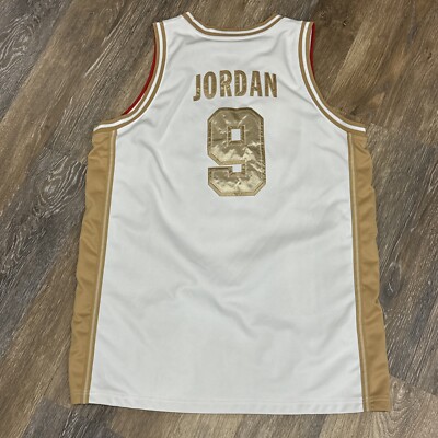 ウェア 00s NIKE \"USA MICHAEL JORDAN #9\" USA Olympic Michael Jordan #9 Basketball NBA Nike Jersey