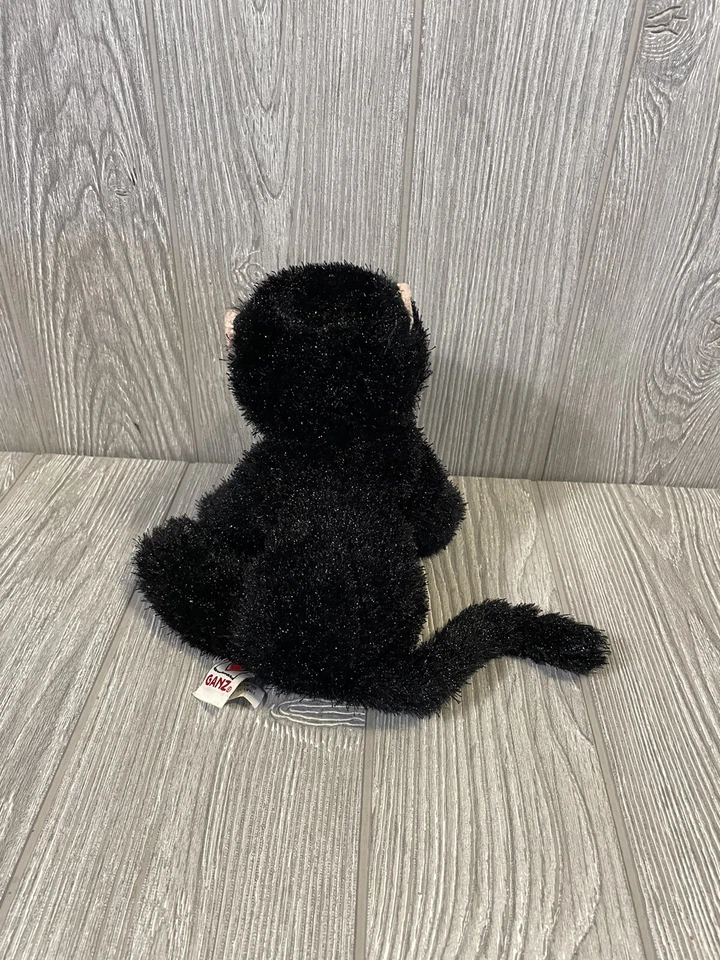 Webkinz Halloween Black Cat Plush Toy 10" - No Code - Image 3 of 4
