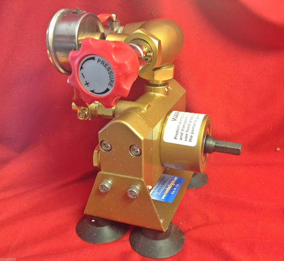 Bomba de prueba hidrostática accionada por taladro Reed DPHTP500 500 PSI 1,3 GPM 08177 Foto 3 de 4