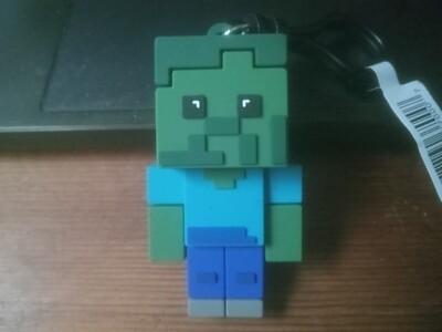Minecraft Series 1 Figural Bag Clip Zombie