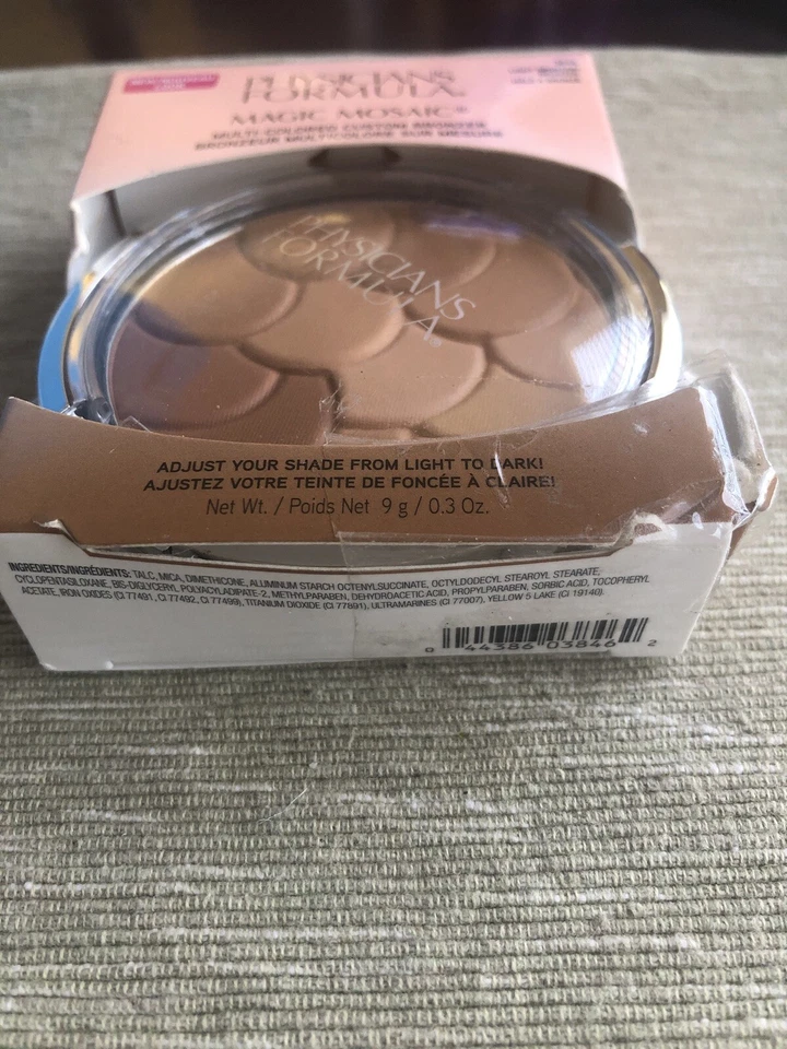 Physicians Formula Magic Mosaic Multi-Colored Custom Bronzer ~ 3846 Light Bronze - Image 2 of 3