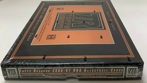 2000/01 TOPPS RESERVE NBA BASKETBALL HOBBY BOX 10 PACKS CANVAS CARD NEW SEALED - Picture 6 of 7