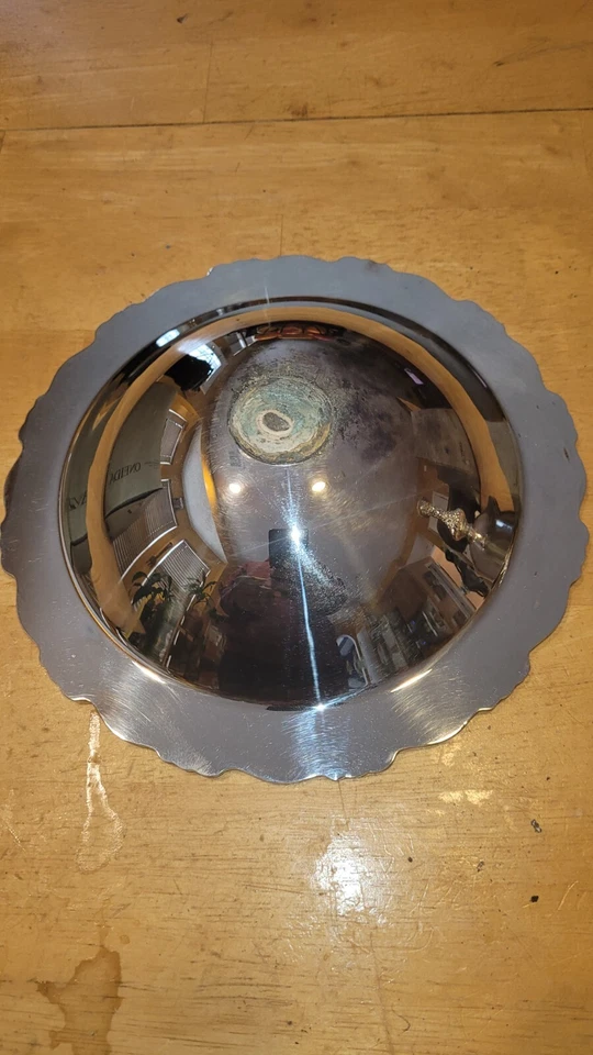 Oneida Du Maurier 中号银盘组合盘装饰干和边 — 第 4/4 张图片