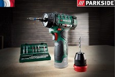 PARKSIDE® Perceuse-visseuse sans fil PBSA 12 D4 12 V X Team ss batterie chargeur