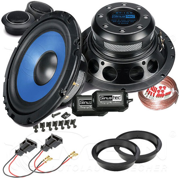 Sinustec Auto Lautsprecher FüR Audi A5 Cabrio 8F/8T 2009-2016 Front TüR #A4TJ-image