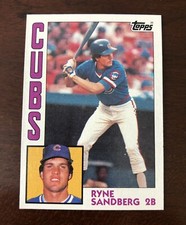 1984 Topps #596 Ryne Sandberg (HOF)