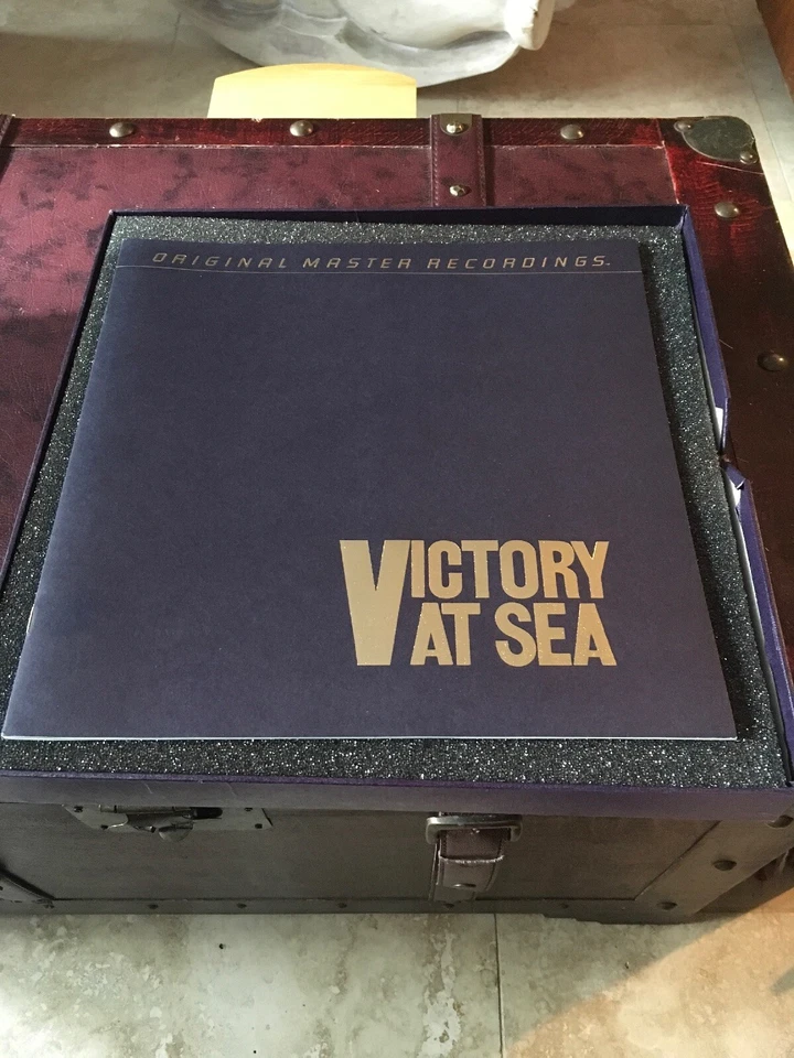 Victory at Sea MFSL Lp Box Set Original Master Recording 3xLP Vinyl Records Foto 2 de 4