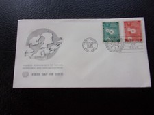 NATIONS-UNIES (new-york) - enveloppe 1er jour 24/10/1958 (B29)