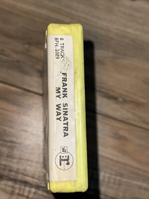 Frank Sinatra My Way 8 Track Tape Vintage Yellow 1969 Warner Bros