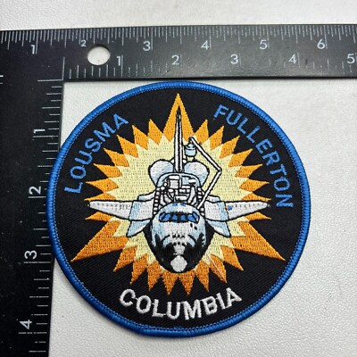 NASA Space Shuttle COLUMBIA Mission STS-3 Astronaut Patch 00PY