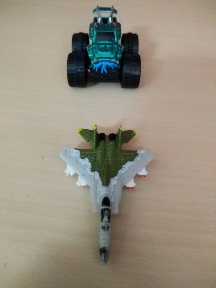 MICRO MACHINES GALOOB Lotto 5 Macchinine Mini Car Jet HASBRO Rarissime Vintage - Immagine 4 di 4