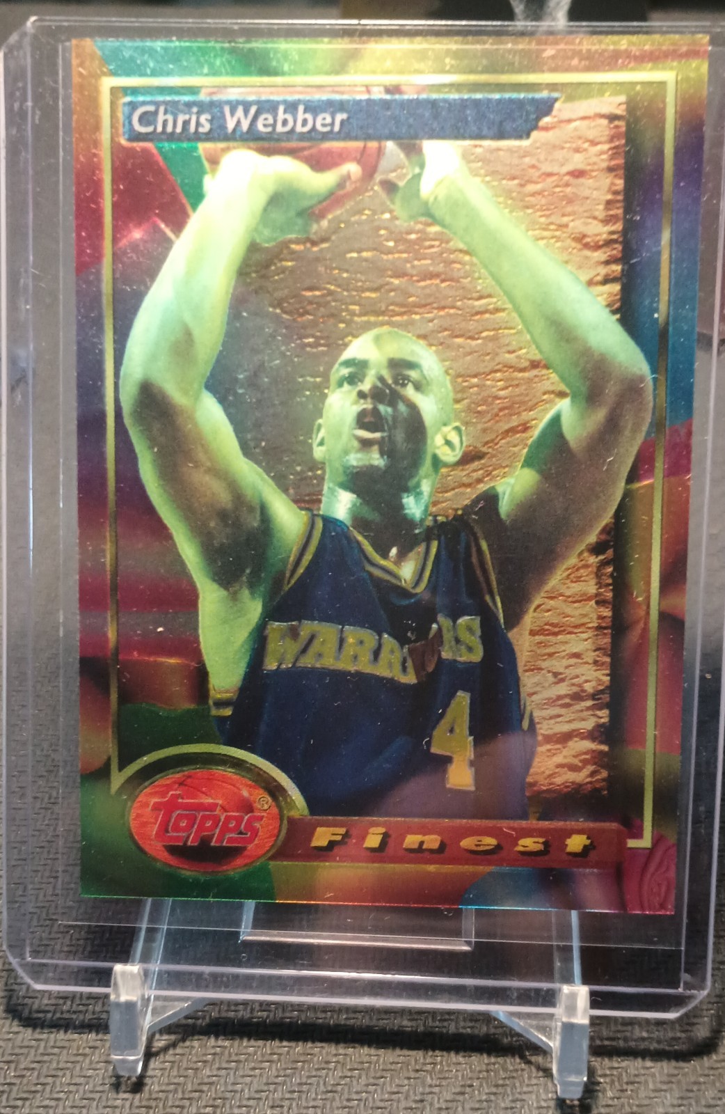 1993-94 Topps Finest - Chris Webber #212 Refractor (RC)