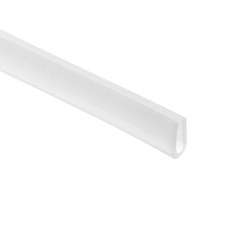 U Channel Edging Trim, 13.1 ft 0.39"Wx0.04"Tx0.16"H Sheet Edge Guard Protector