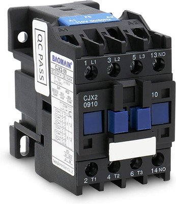 3-Pole AC Contactor CJX2-0910   110VAC Coil, 3NO+1NO Auxiliary, 660V 3-Phase, DI