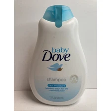 2 X 400  ml. Dove Baby Shampoo Rich Moisture Hypoallergenic Tear Free 13 fl oz