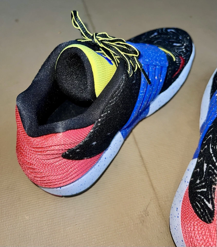 Nike KD14 Pop Art 2021 Black White Blue Red Shoes CW3935-004 Mens 11.5 - Image 4 of 4