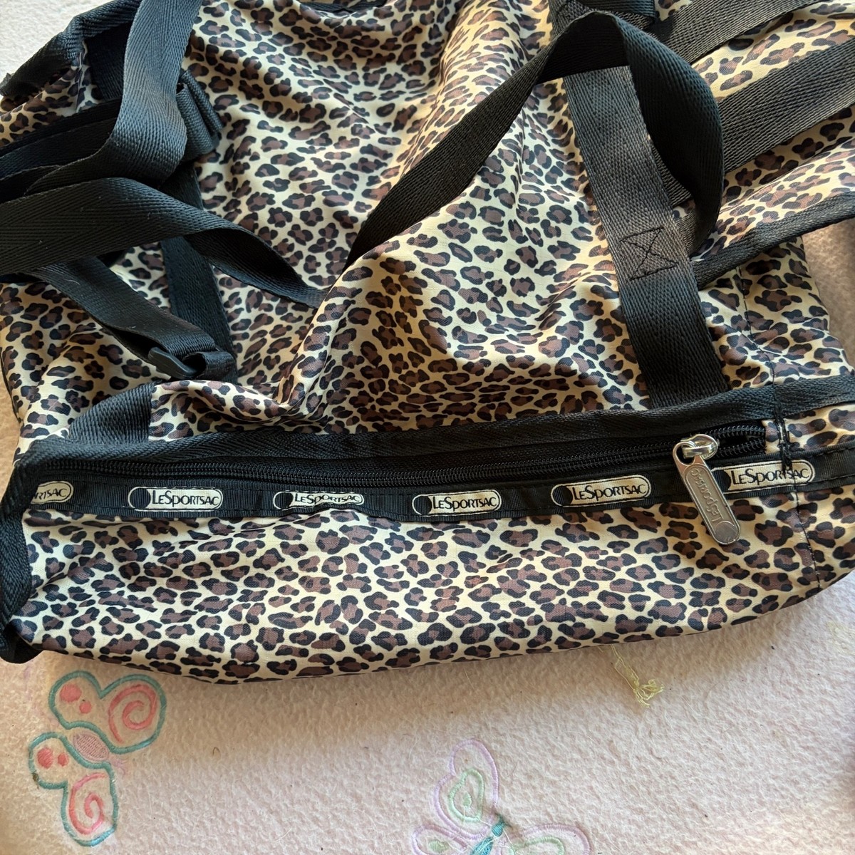 NWOT Le Sportsac Gabrielle Leopard Backpack Neutral Leopard print Route Backpack | LeSportsac main image 2