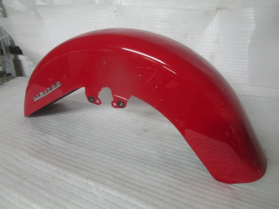 Guardabarros delantero Harley Davidson Electra Glide Ultra Limited 14-23 rojo billar Foto 3 de 4