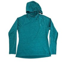 Old Navy Women's Teal Athletic Hoodie Long Sleeve