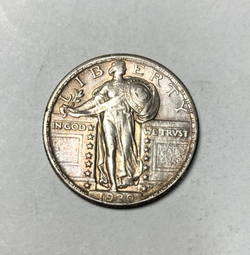 1920 Standing Liberty Quarter Choice Original AU+