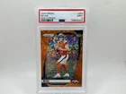 2024 Panini Prizm - Bo Nix Orange Disco PSA MINT 9 Rookie Card Broncos #309