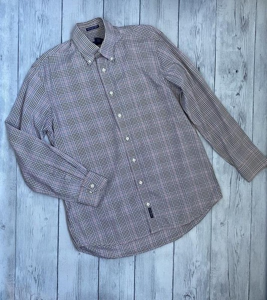 Men Gant Shirt Beige 38 / M / 46 #7WP5