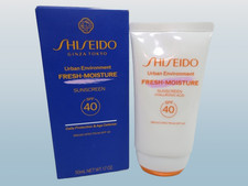 SHISEIDO URBAN ENVIRONMENT FRESH MOISTURE SUNSCREEN SPF 40 1.7 OZ NWB EXP: 2027