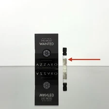 Azzaro The Most Wanted for Men 0.05oz-1.5ml EDP INTENSE Spray Sample Vial (C37