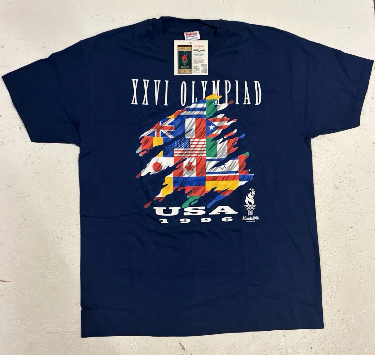Blue Atlanta 1996 Event Olympics Shirts | Updated Sep 2026