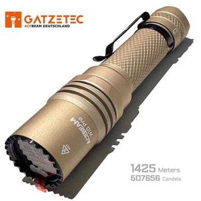 ACEBEAM W10PRO Desert LEP Lasertaschenlampe extreme Reichweite 1425 Meter
