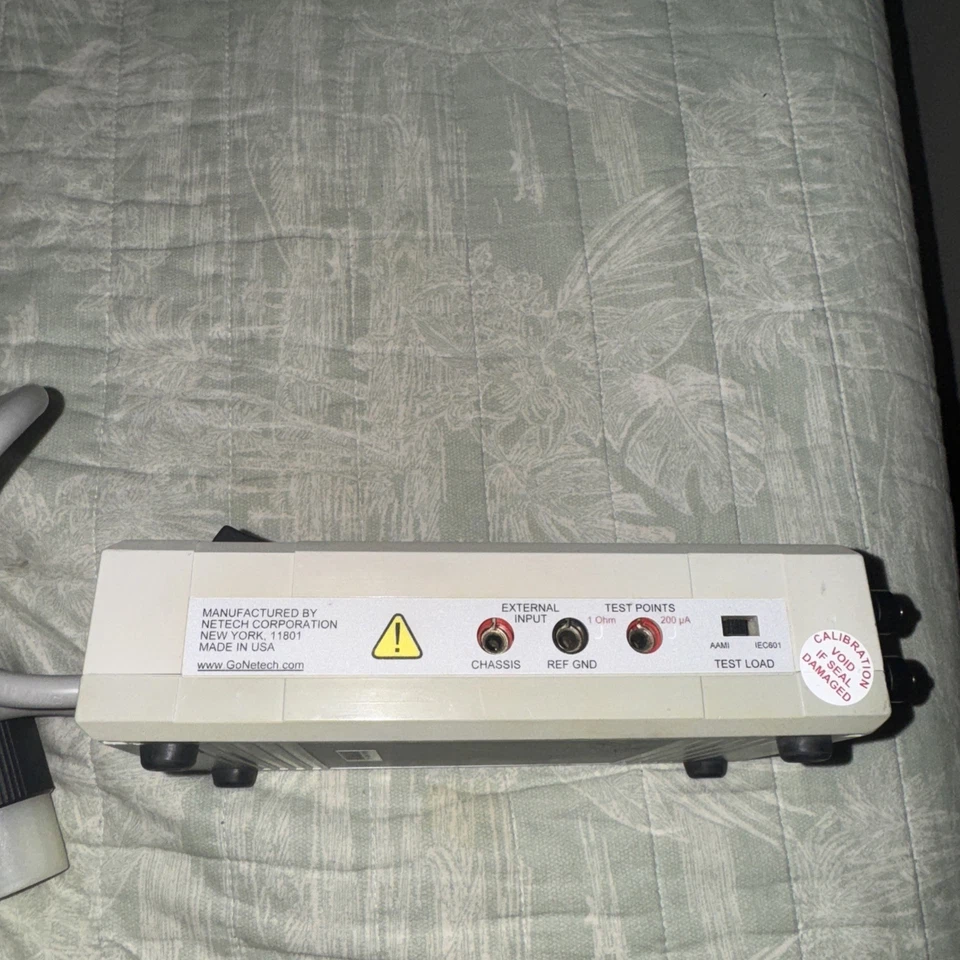 Analisador de segurança elétrico Netech LKG 610 para testes de isolamento e ponto a ponto - Imagem 4 de 4