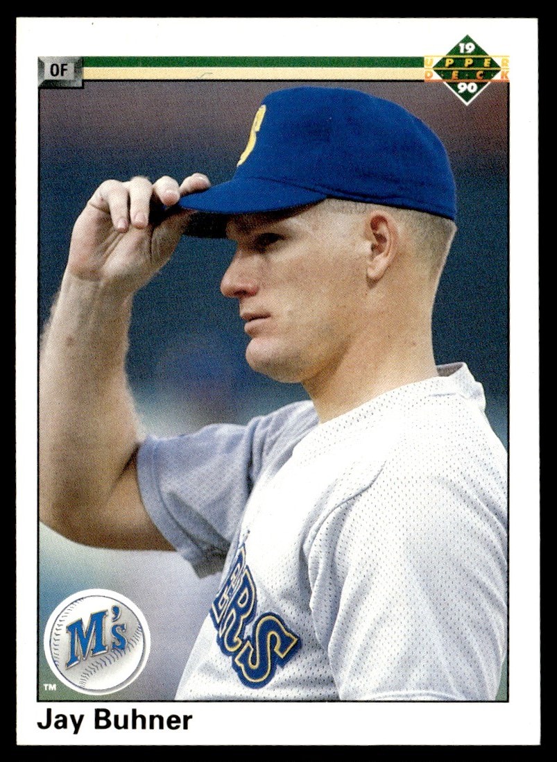 1990 Upper Deck Jay Buhner Seattle Mariners #534