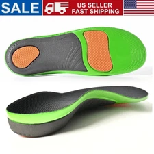 Orthotic Shoe Insoles Inserts Flat Feet High Arch Support For Plantar Fasciitis