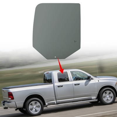 #ad Right Side Rear Door Window Glass For 2009 2018 Dodge Ram 1500 4 Door Quad Cab $85.00