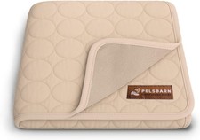 Dog Cooling Mat- Ice Silk Summer Comfort, Self Cooling, Non-Slip Dog Pad,