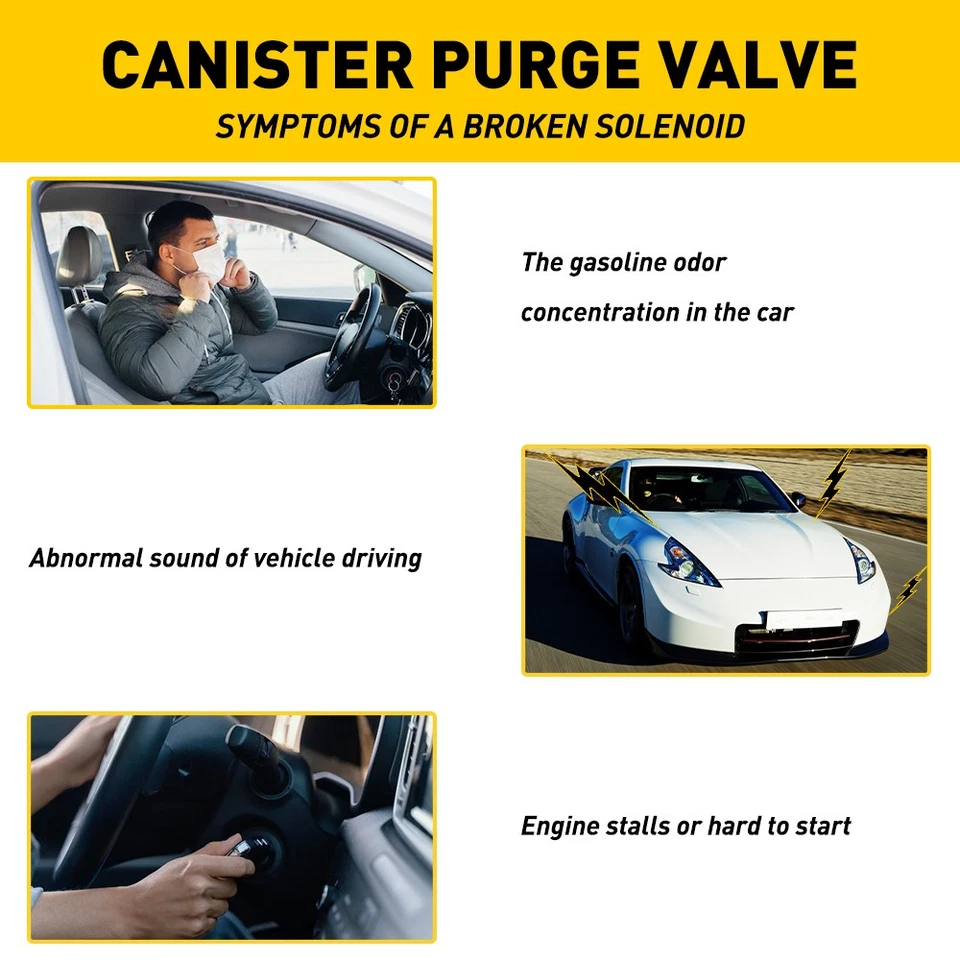 Electroválvula de purga de bote de vapor para Infiniti 04-13QX5 06-10 M45 08-12 Altima Foto 4 de 4