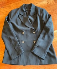 New York  Company Women's Sz Small Black 4 Button Blazer