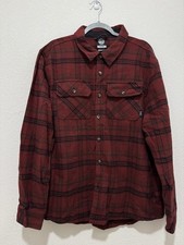 Colorado Clothing Men  s XL/EG Red Black Plaid Flannel Button Up Shirt