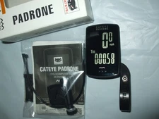 Cateye Padrone Stealth Edition, Cycling Computer, CC-PA100W