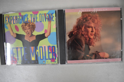 Bette Midler 2 CD Lot - Experience The Divine & some peoples lives  EX