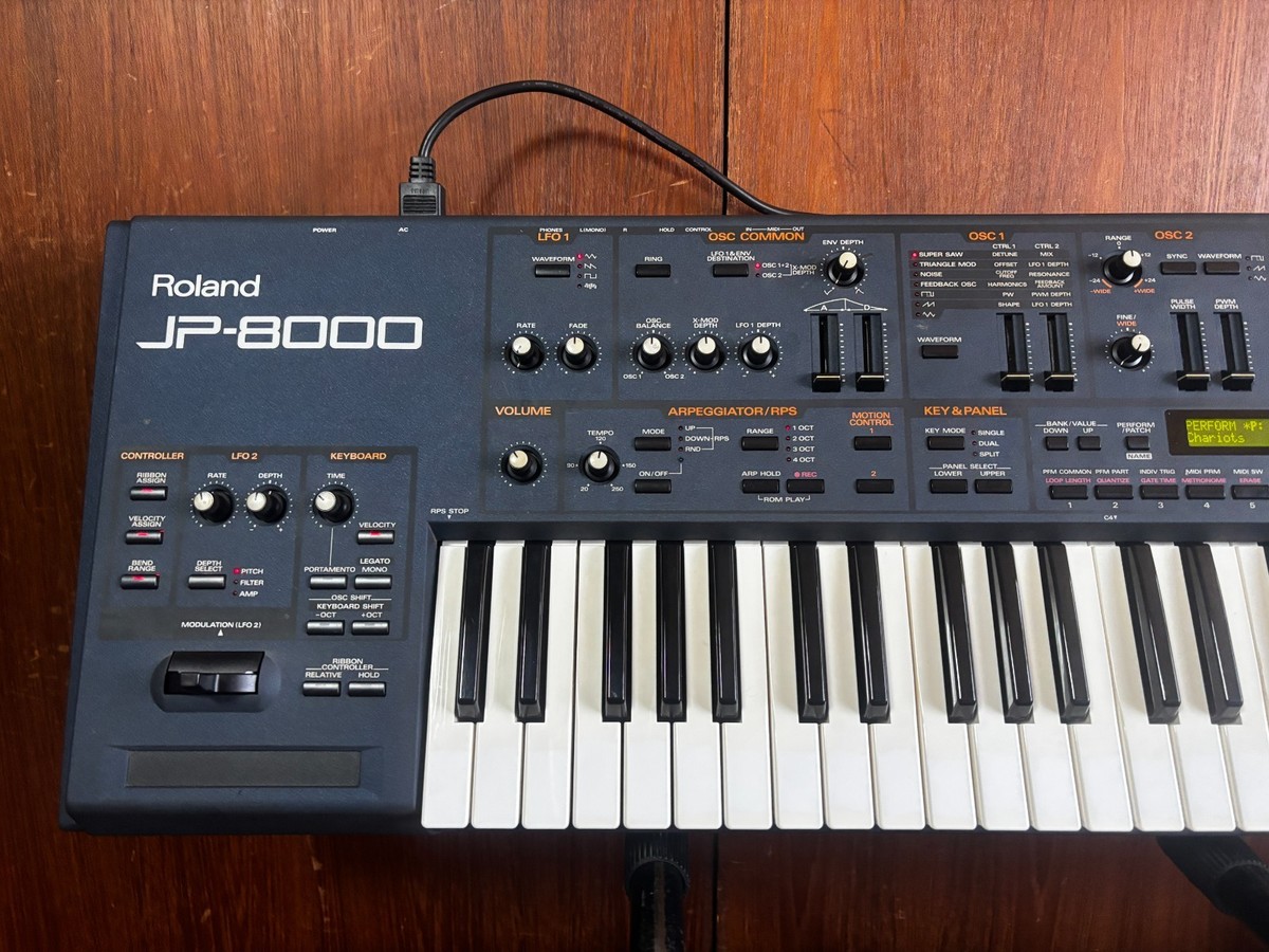 Roland JP-8000 Analog Modeling Synthesizer New internal battery