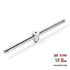10 Sliding T-bar T-handle Socket Wrench 12-inch Drive