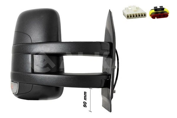 Außenspiegel Rechts nicht Elektrisch Anklappbar für Iveco Daily VI ab 14->